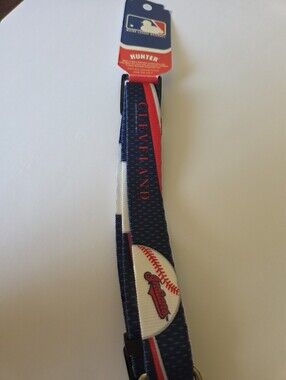 Cleveland Indians Guardians MLB Baseball Small Adjustable Dog Collar Pet Logo
